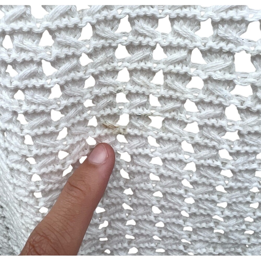 NWT GAP Crochet Mini Off White Dress size‎ Small - Picture 3 of 8